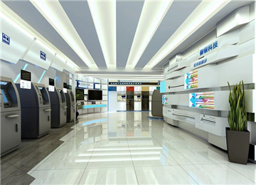 御银科技ATM展厅装修设计案例