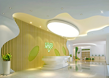温馨清新-绿瘦公司办公室设计方案